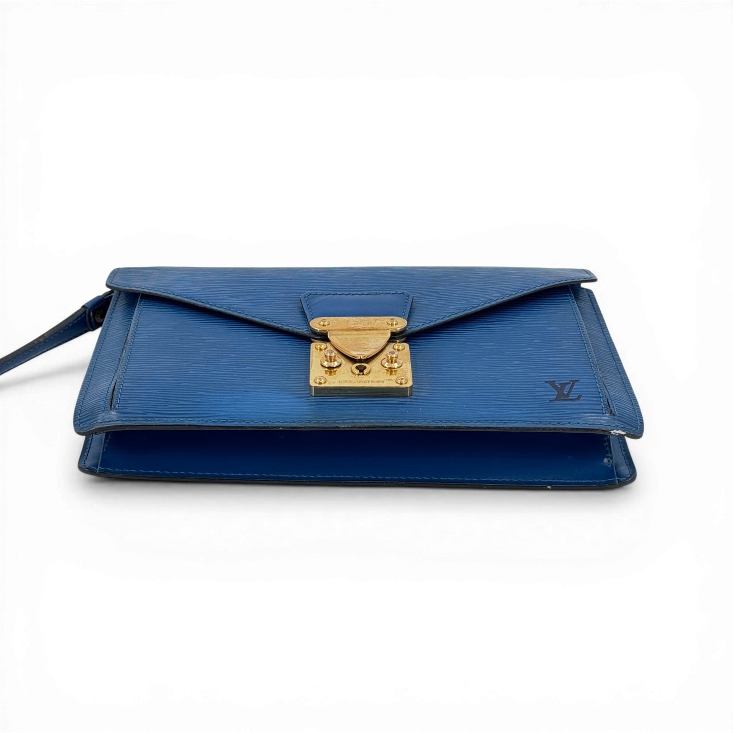 LOUIS VUITTON エピ ブルー セリエ ドラゴンヌ M52615  クラッチバッグ