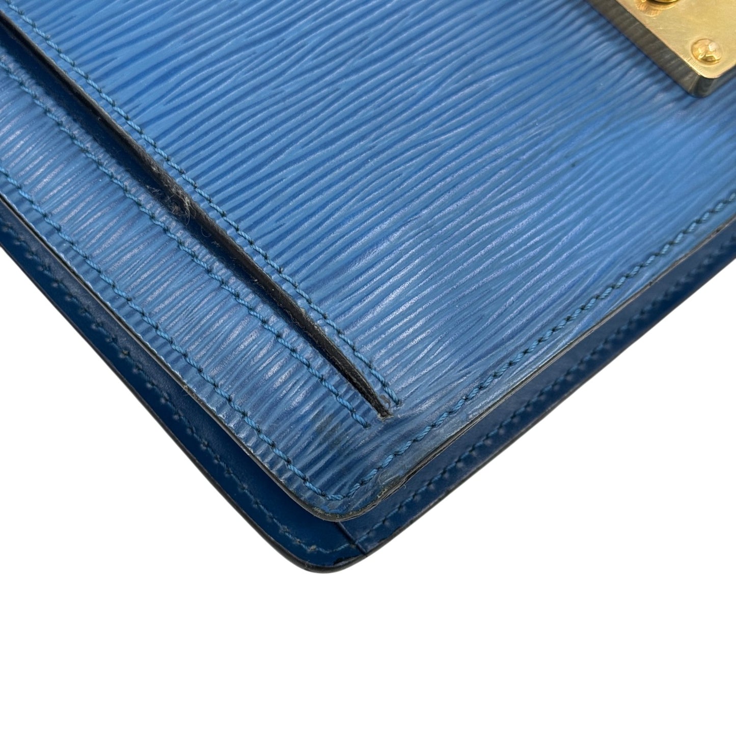 LOUIS VUITTON エピ ブルー セリエ ドラゴンヌ M52615  クラッチバッグ