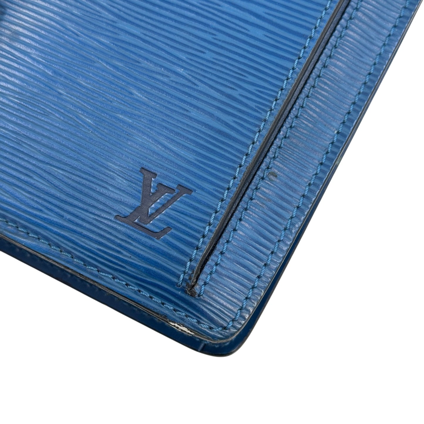 LOUIS VUITTON エピ ブルー セリエ ドラゴンヌ M52615  クラッチバッグ