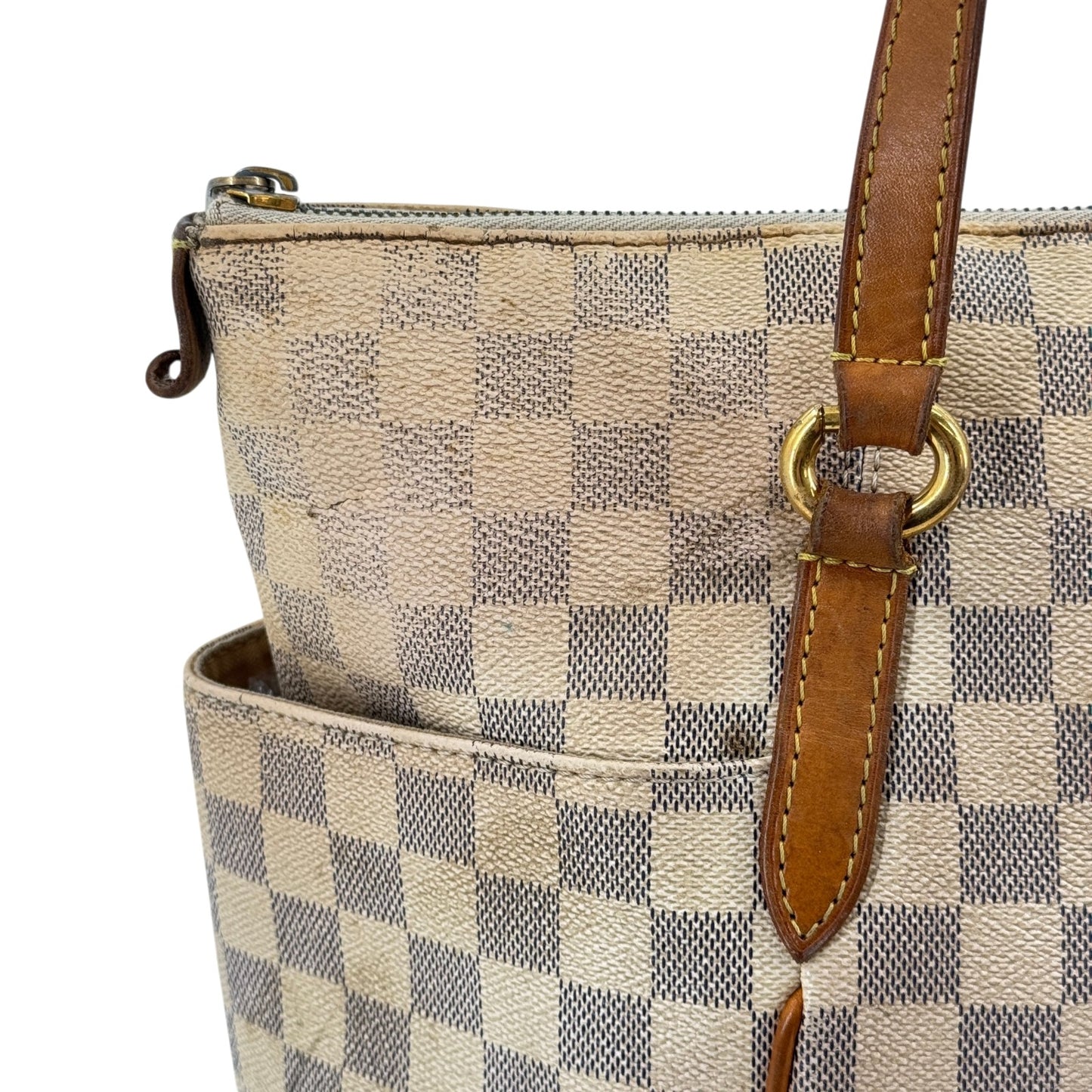 LOUIS VUITTON ダミエ・アズール トータリーMM N51262 ショルダーバッグ