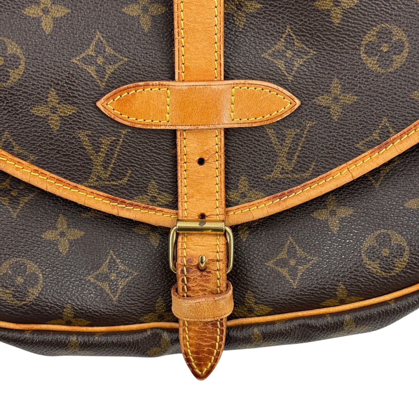 LOUIS VUITTON モノグラム・ソミュール30 M42256 ショルダーバッグ