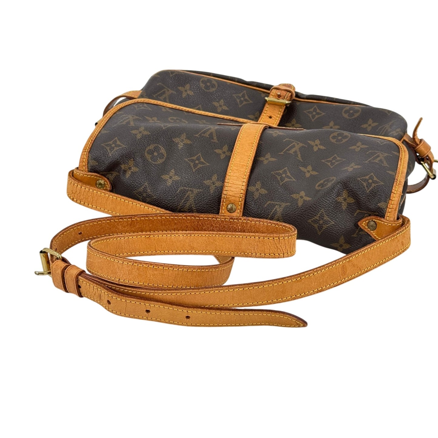 LOUIS VUITTON モノグラム・ソミュール30 M42256 ショルダーバッグ