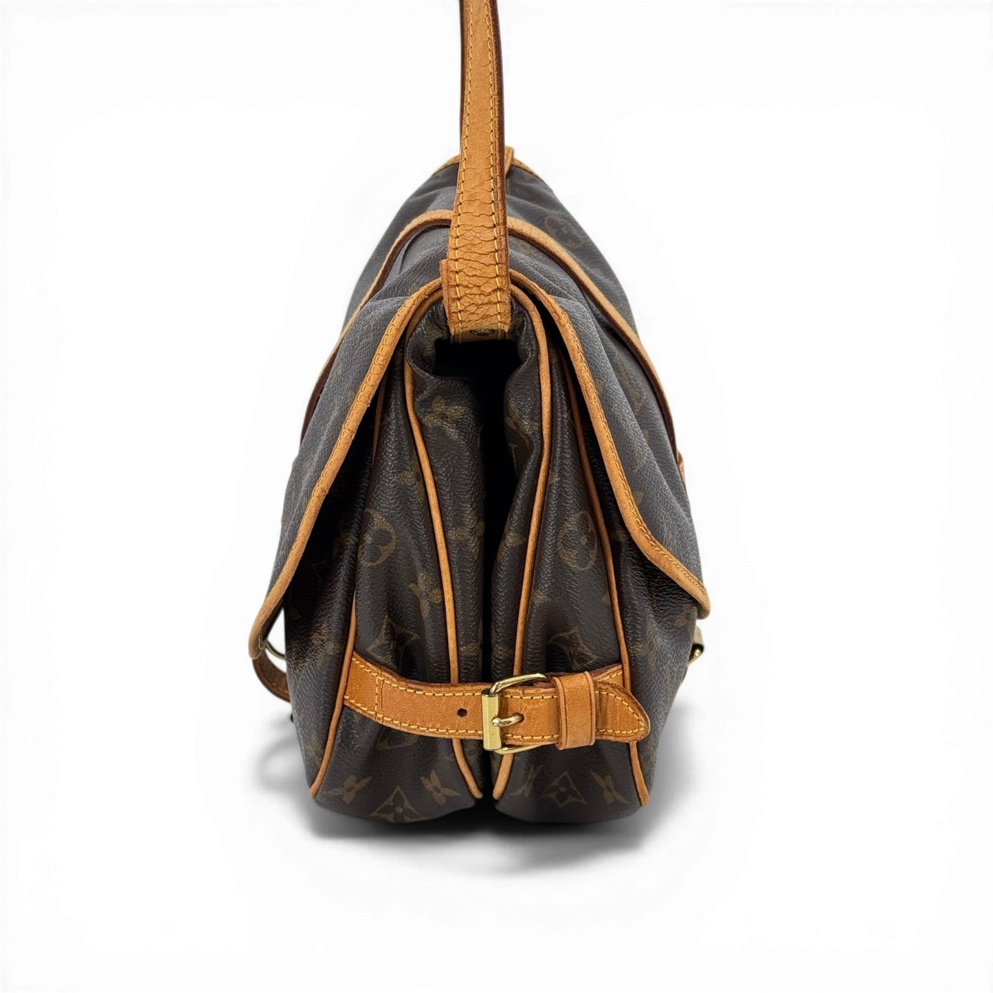 LOUIS VUITTON モノグラム・ソミュール30 M42256 ショルダーバッグ