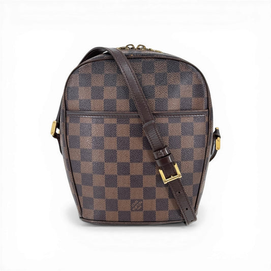 LOUIS VUITTON ダミエ・エベヌ イパネマPM N51294 ショルダーバッグ