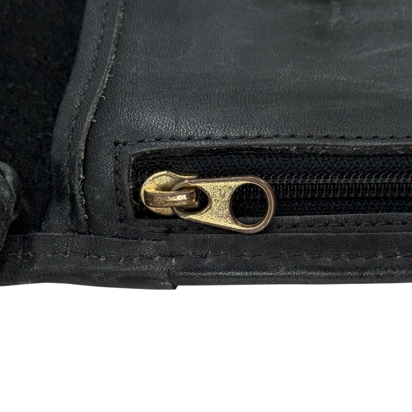 COACH オールドコーチ ブラックショルダーバッグ