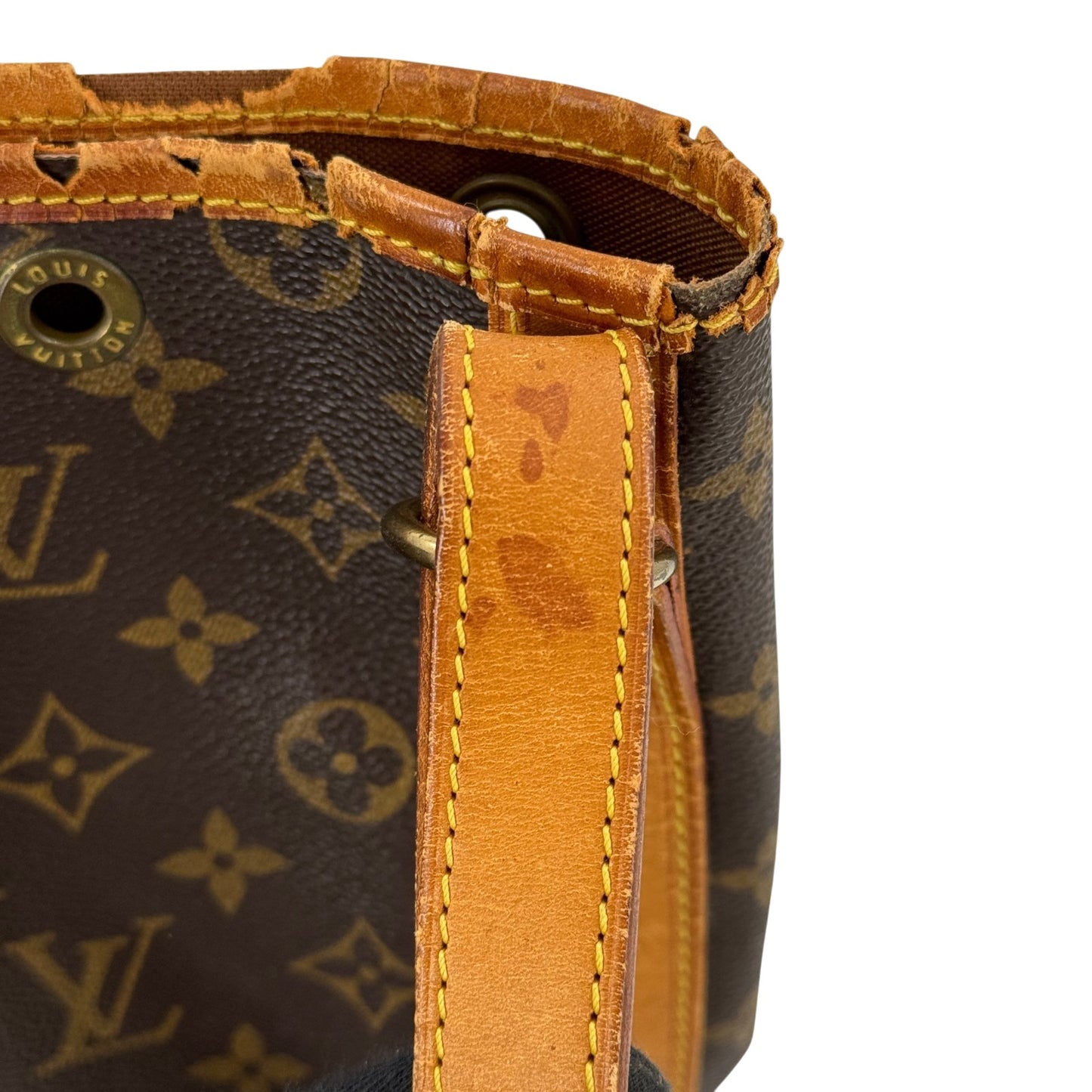 LOUIS VUITTON モノグラム・ノエ M42224 巾着 ショルダーバッグ