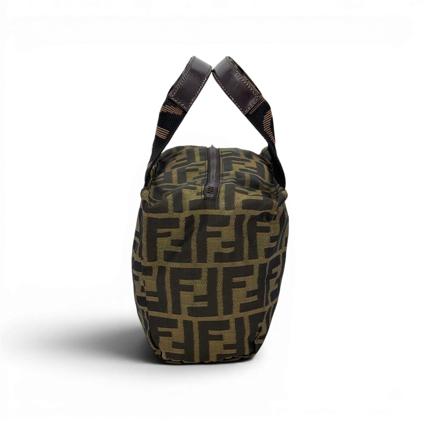 FENDI ズッカ ナイロン ハンドバッグハンドバッグ