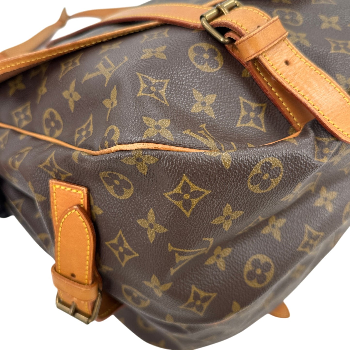 LOUIS VUITTON モノグラム・ソミュール43 M42252 ショルダーバッグ