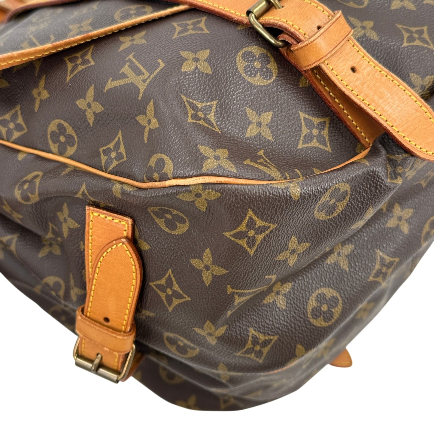 LOUIS VUITTON モノグラム・ソミュール43 M42252 ショルダーバッグ