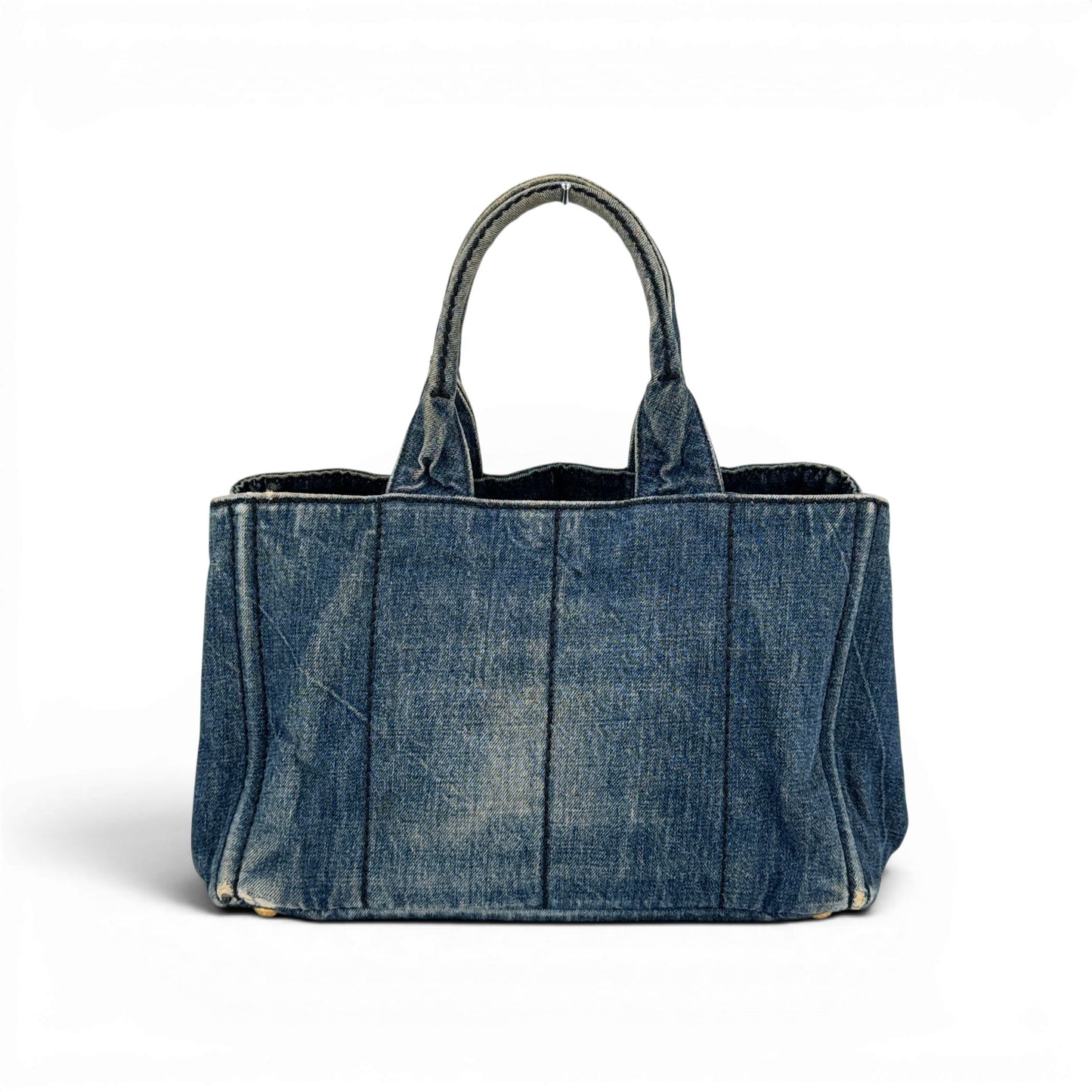 PRADA ミラノデニム カナパ ハンドバッグ