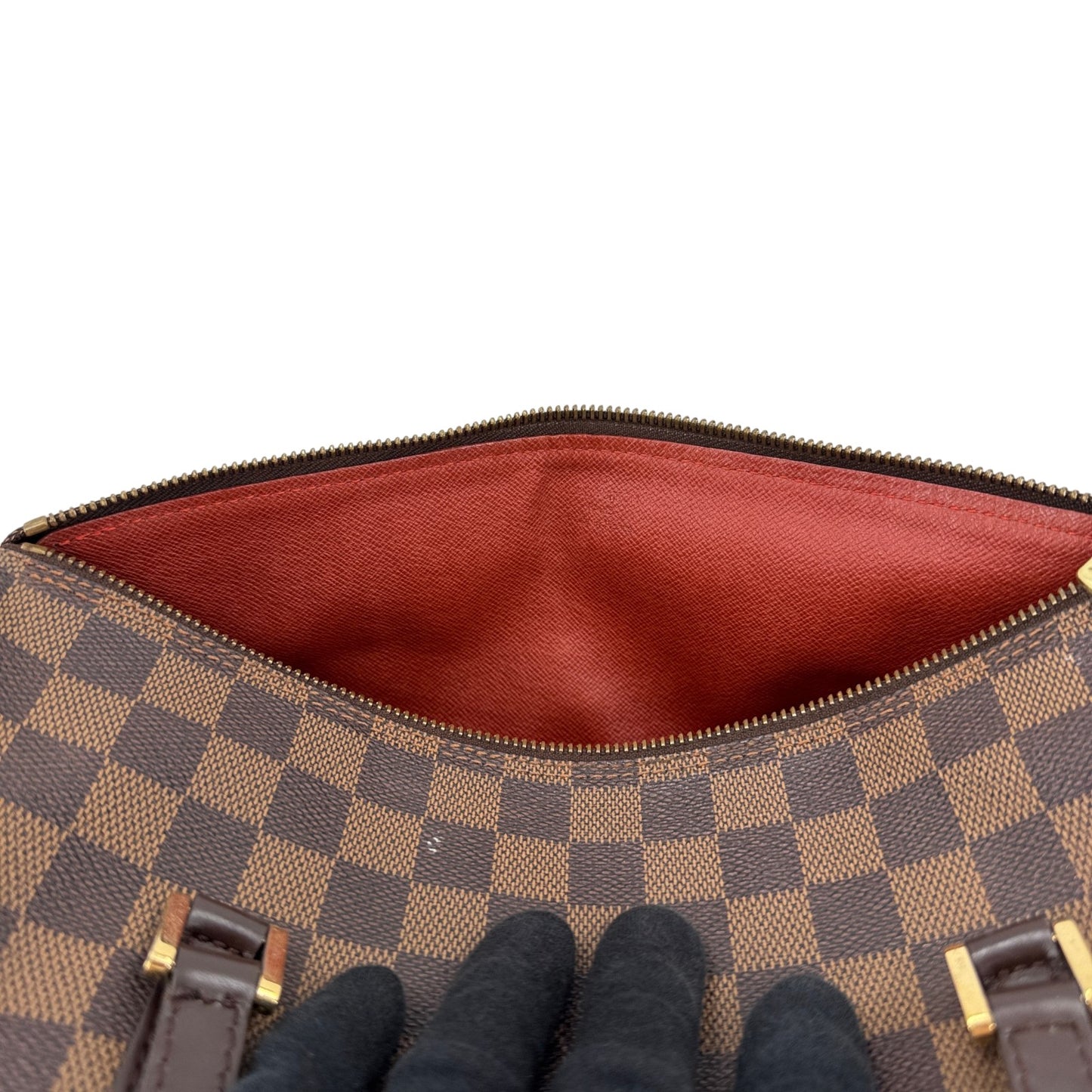 LOUIS VUITTON ダミエ・エベヌ パピヨン30 N51303 ハンドバッグ