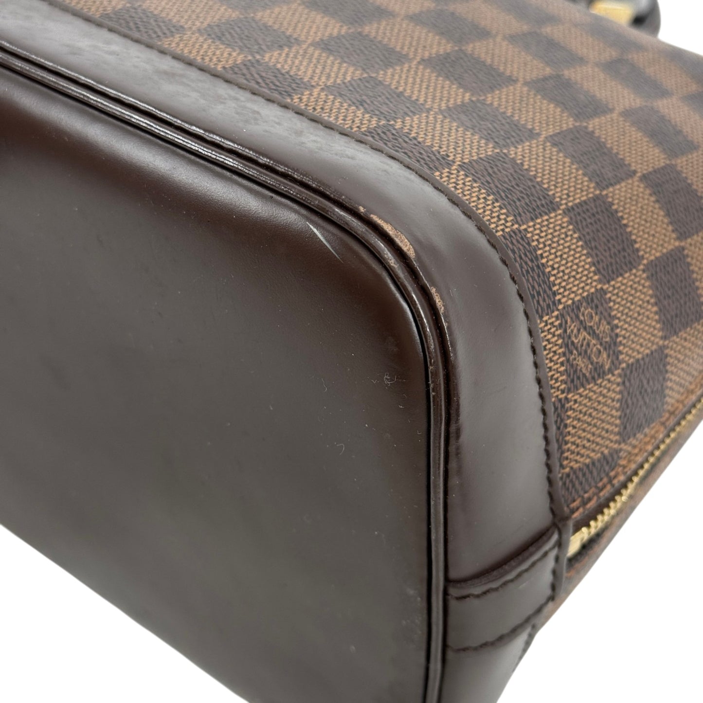 LOUIS VUITTON ダミエ・エベヌ アルマPM N51131 ハンドバッグ