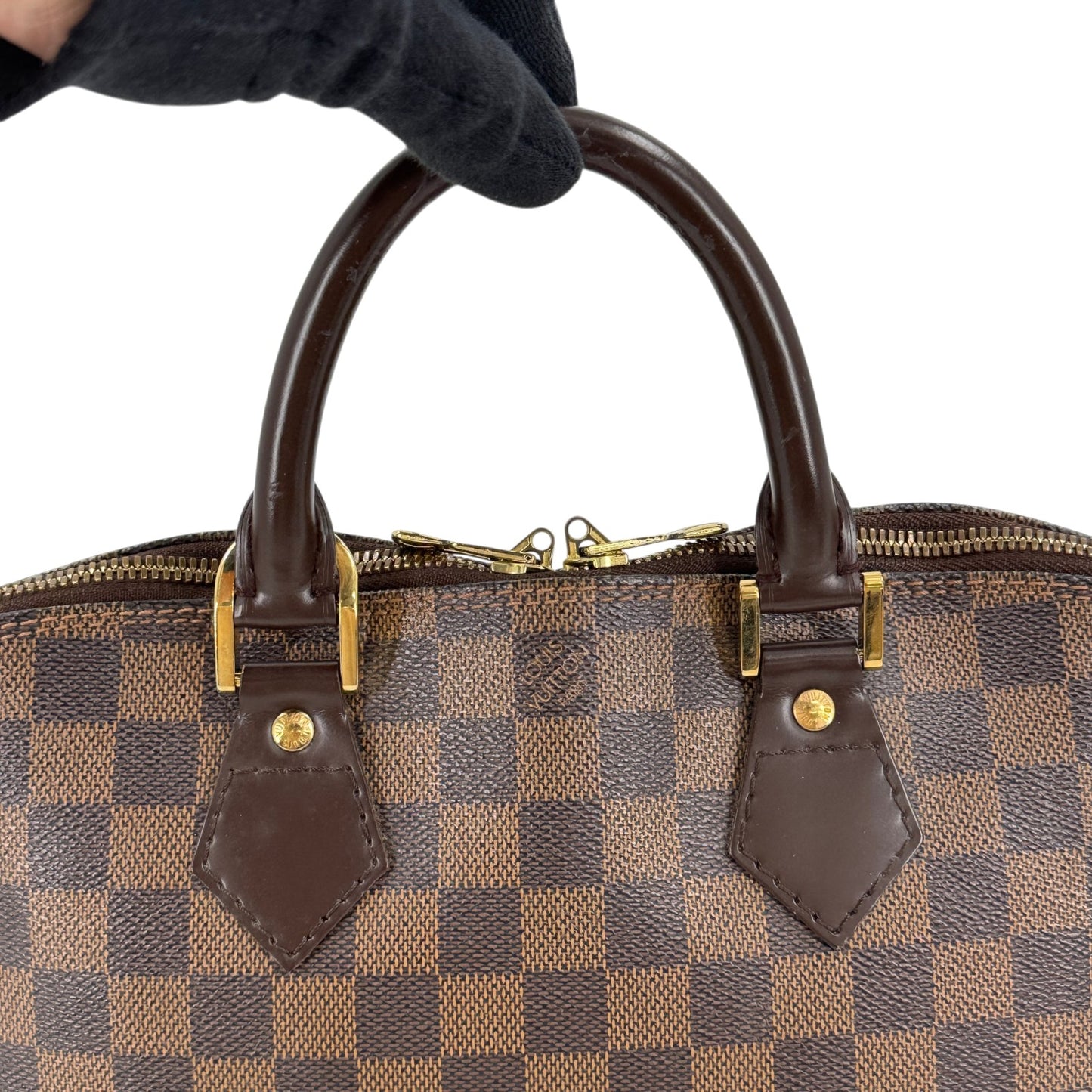LOUIS VUITTON ダミエ・エベヌ アルマPM N51131 ハンドバッグ