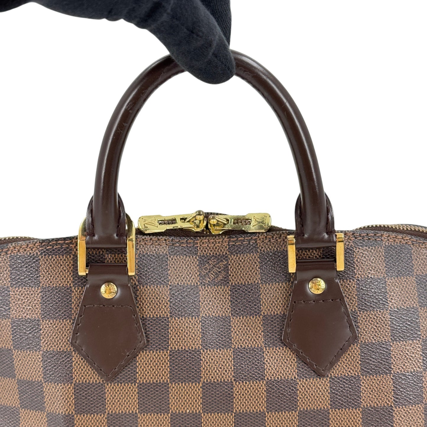 LOUIS VUITTON ダミエ・エベヌ アルマPM N51131 ハンドバッグ