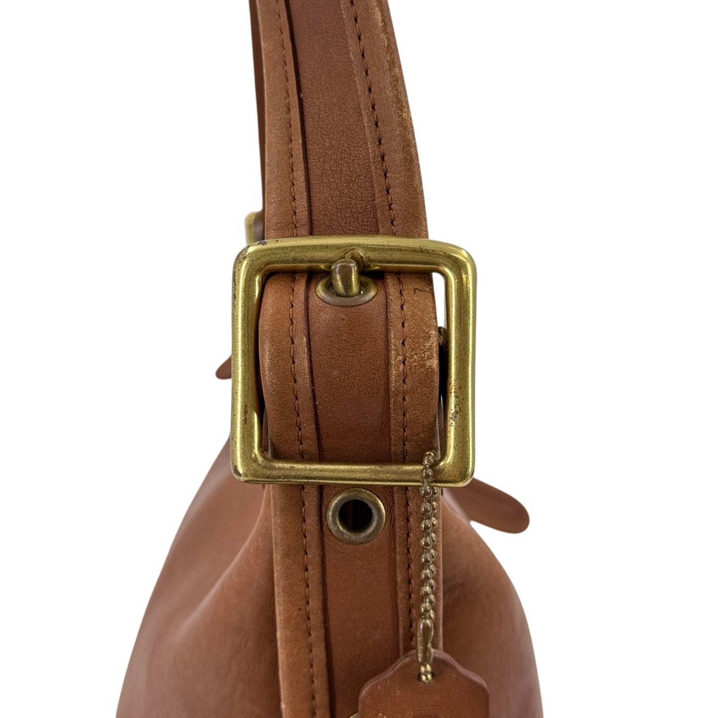 COACH オールドコーチ ブラウン レザー ショルダーバッグ