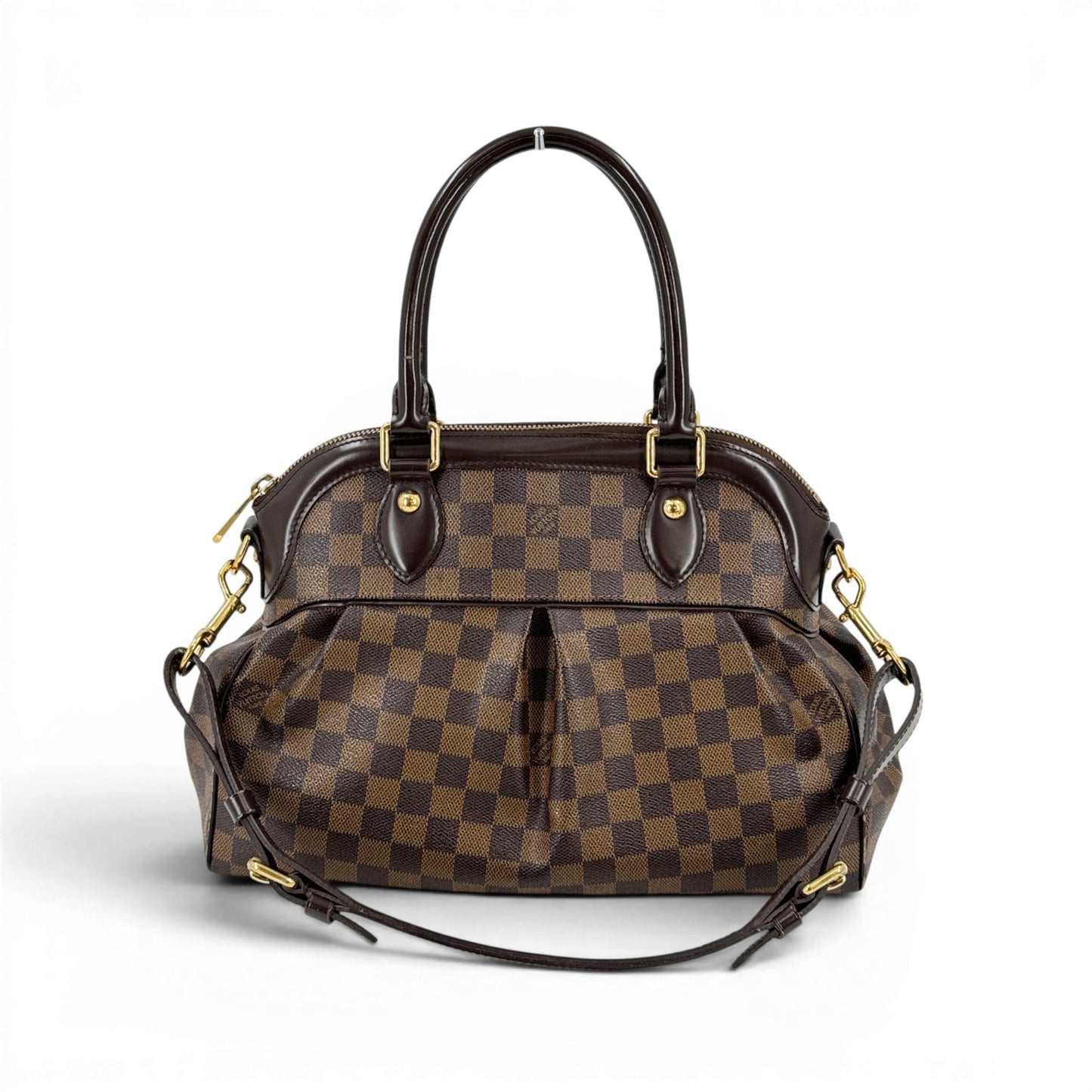 LOUIS VUITTON ダミエ・エベヌ トレヴィPM N51997 2WAY ハンドバッグ