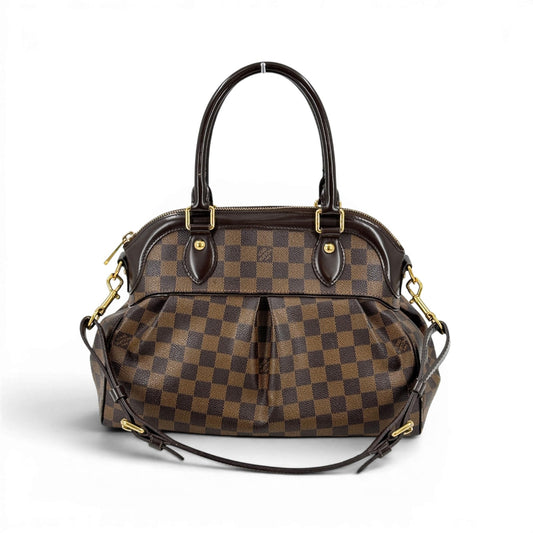 LOUIS VUITTON ダミエ・エベヌ トレヴィPM N51997 2WAY ハンドバッグ