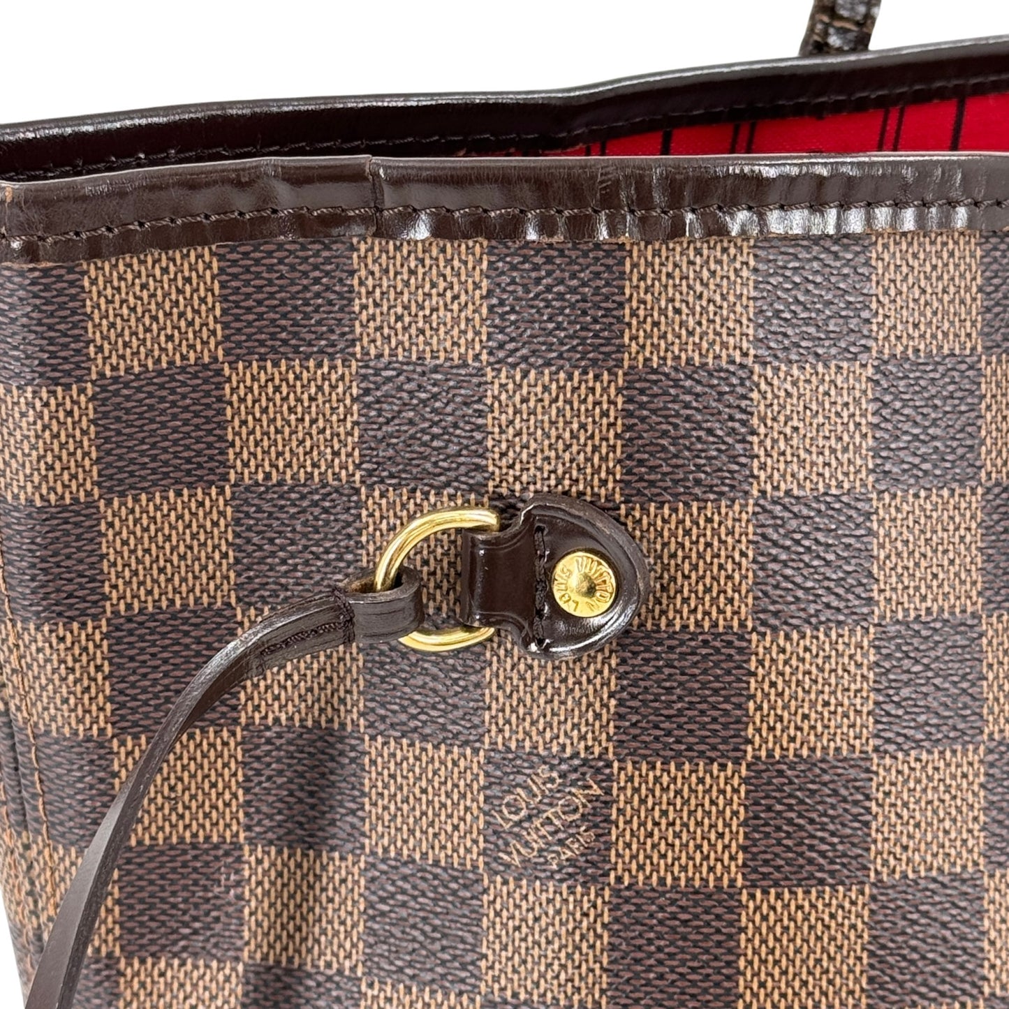 LOUIS VUITTON ダミエ・エベヌ ネヴァーフルMM N51105 トートバッグ