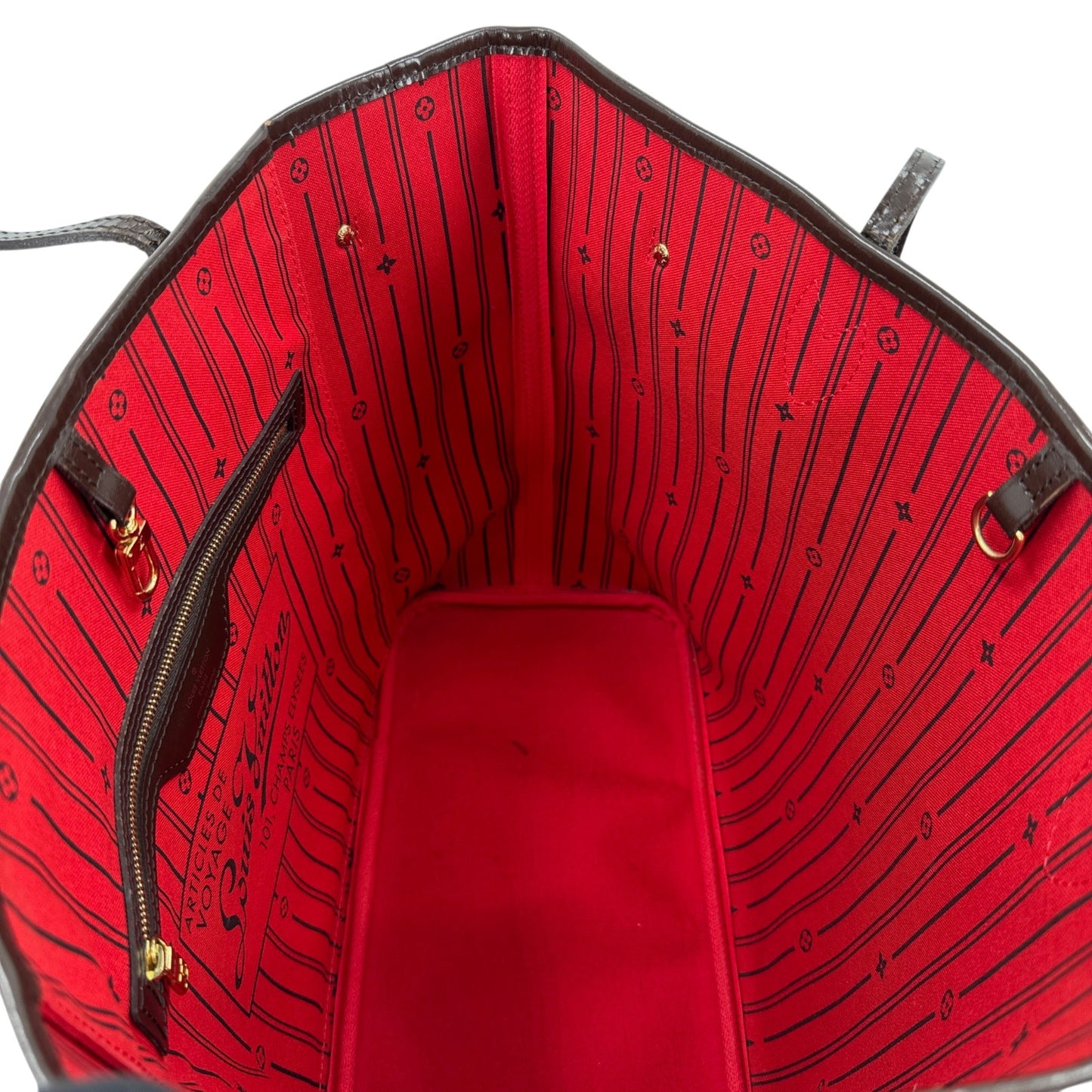 LOUIS VUITTON ダミエ・エベヌ ネヴァーフルMM N51105 トートバッグ