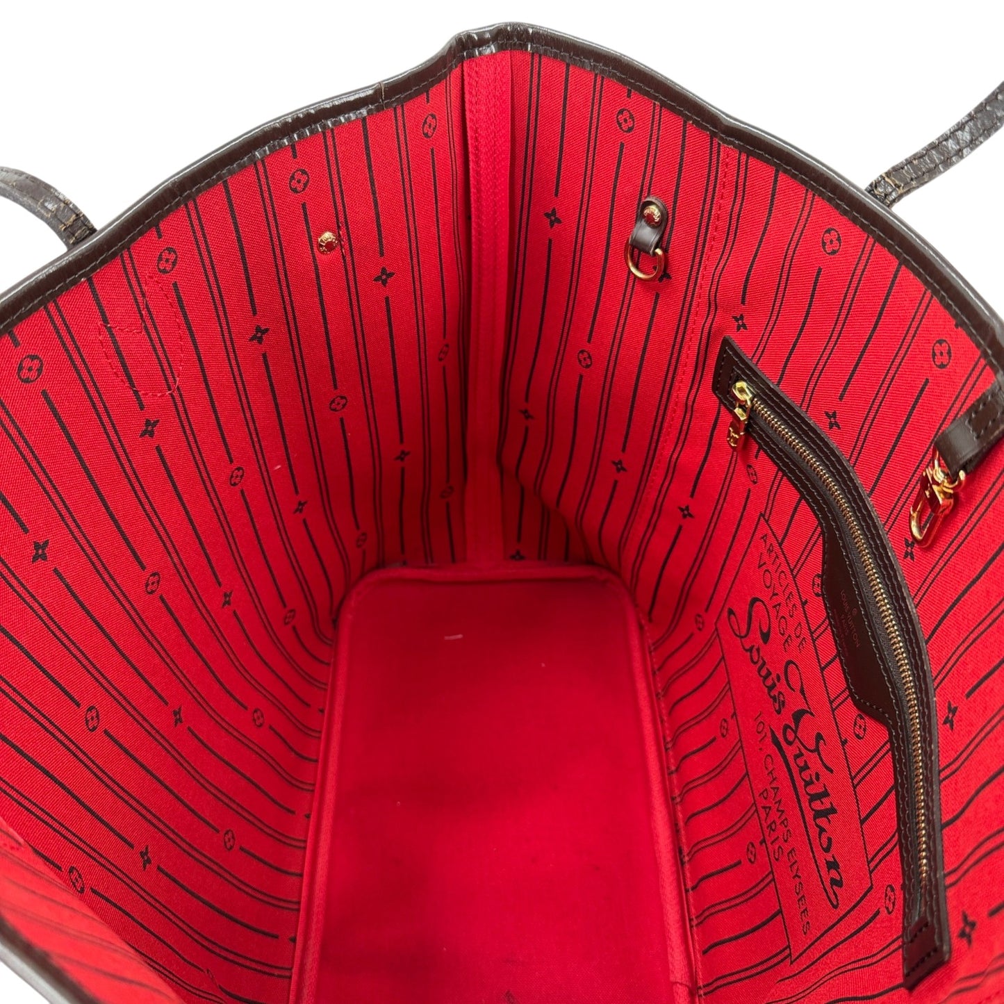 LOUIS VUITTON ダミエ・エベヌ ネヴァーフルMM N51105 トートバッグ