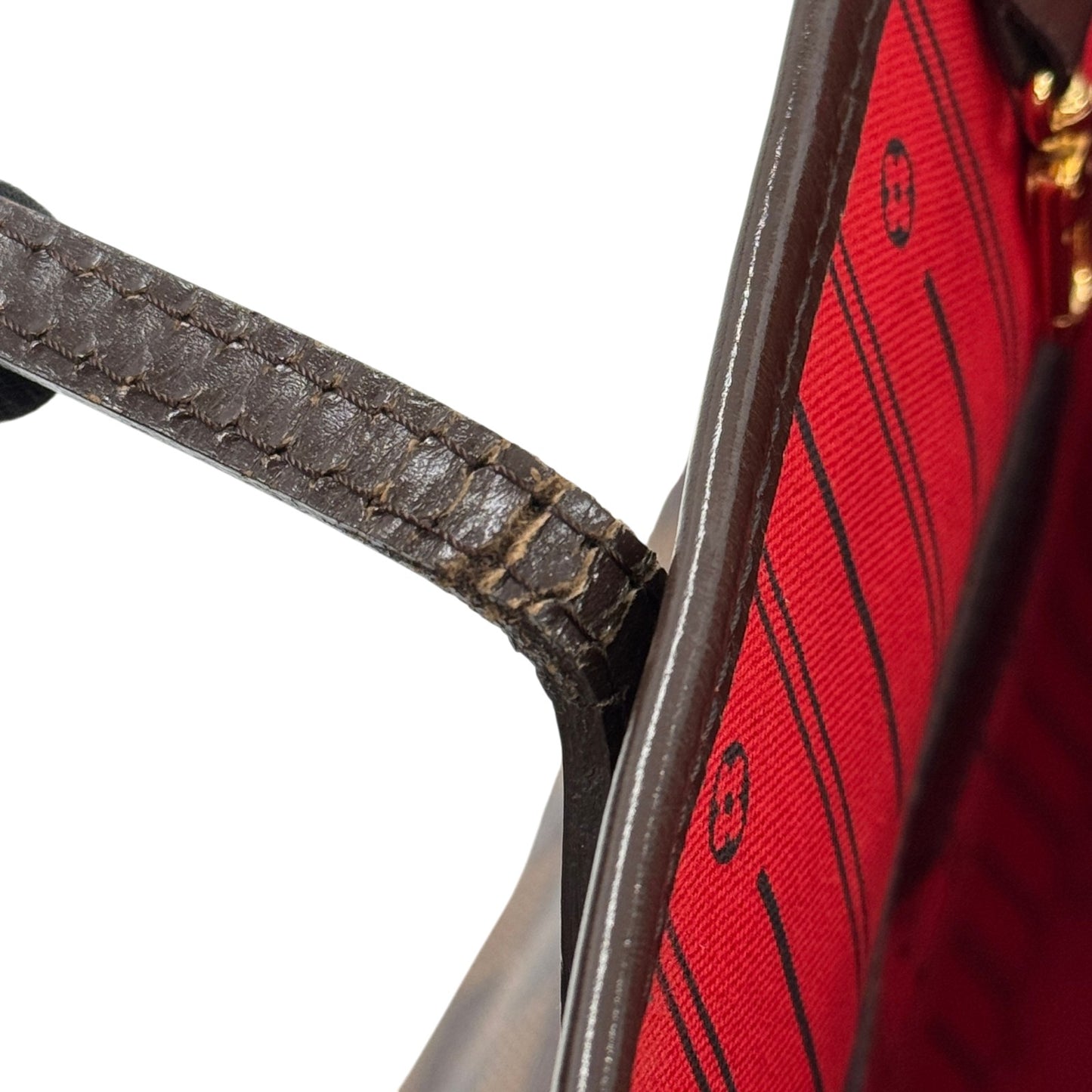 LOUIS VUITTON ダミエ・エベヌ ネヴァーフルMM N51105 トートバッグ