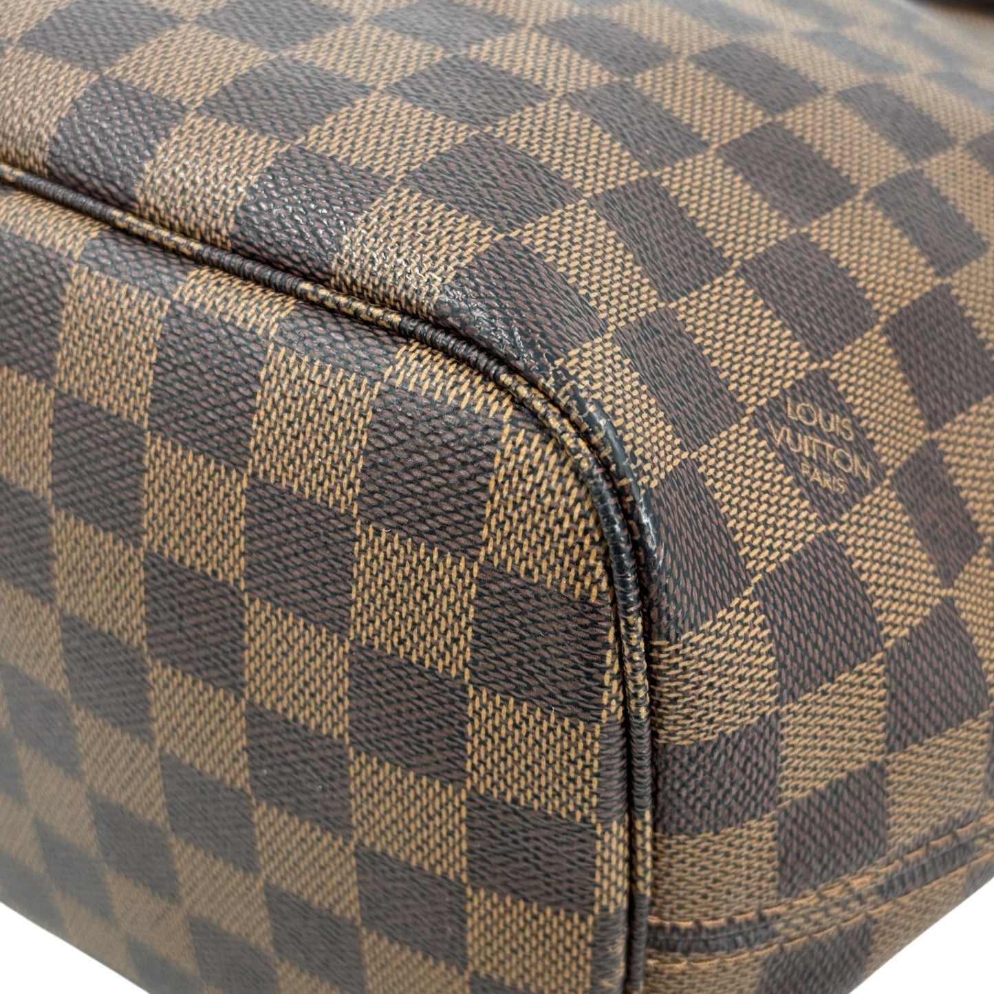 LOUIS VUITTON ダミエ・エベヌ ネヴァーフルMM N51105 トートバッグ