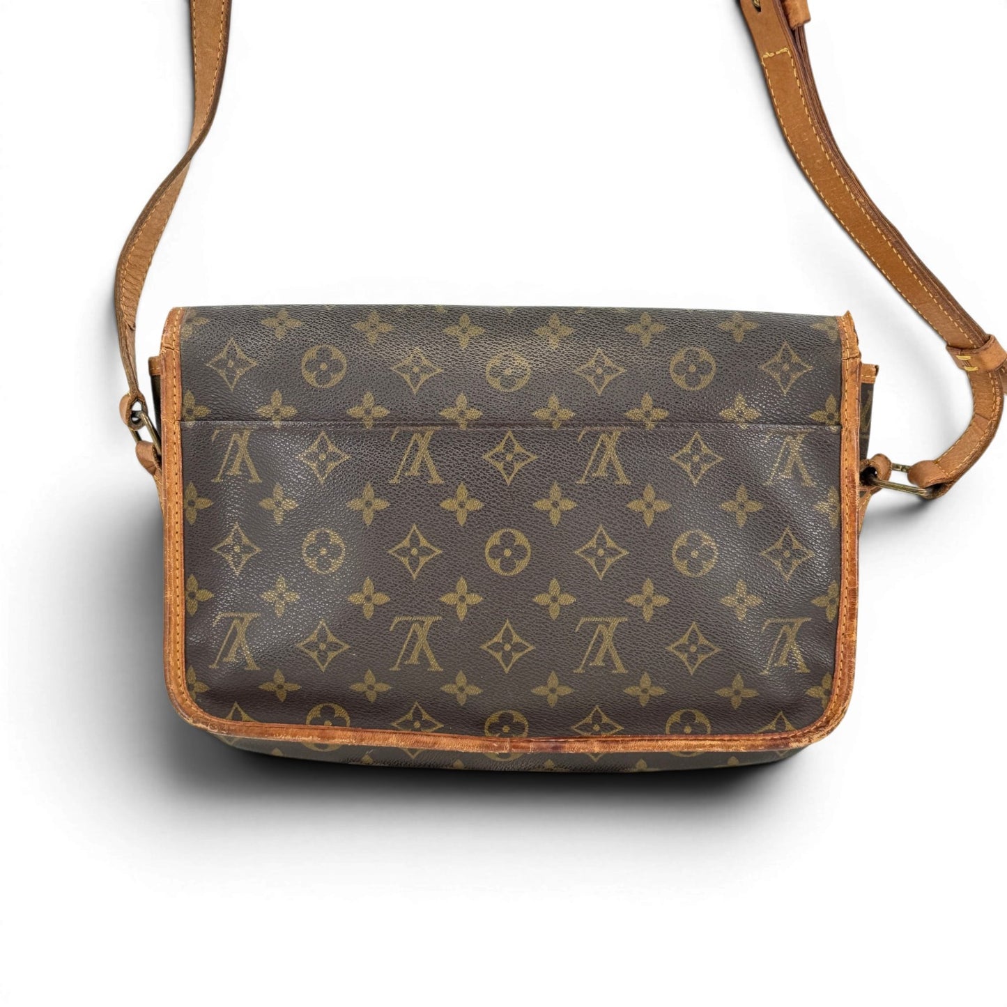 LOUIS VUITTON ジベシエールMM モノグラム フラップ ショルダー M42247 キャンバス