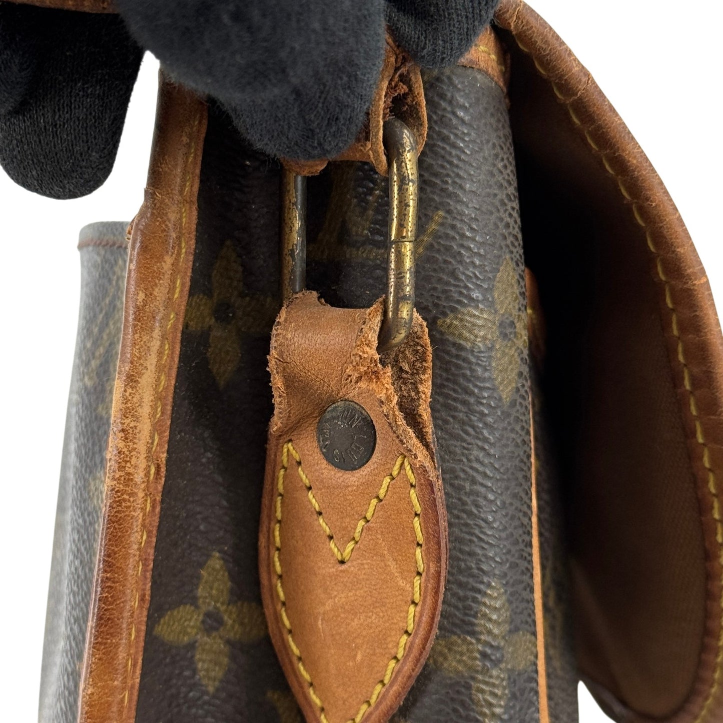 LOUIS VUITTON ジベシエールMM モノグラム フラップ ショルダー M42247 キャンバス