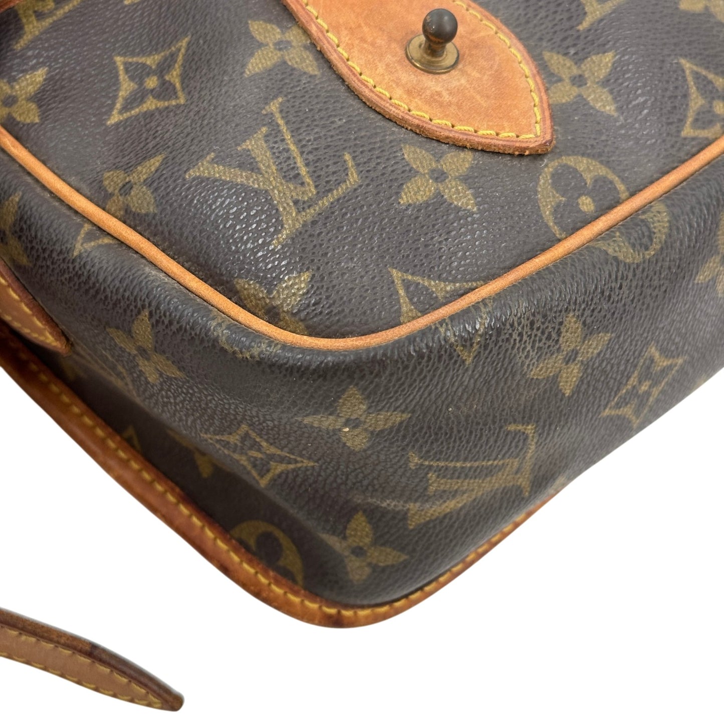 LOUIS VUITTON ジベシエールMM モノグラム フラップ ショルダー M42247 キャンバス