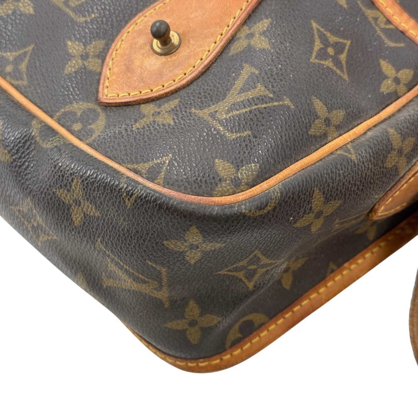 LOUIS VUITTON ジベシエールMM モノグラム フラップ ショルダー M42247 キャンバス