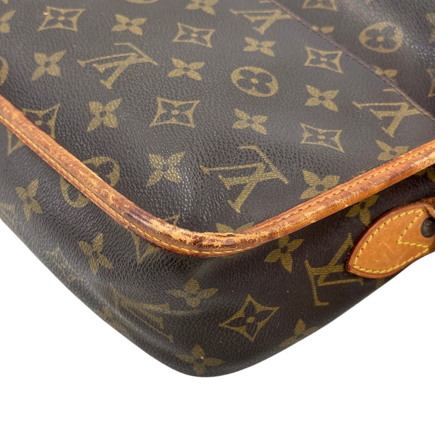LOUIS VUITTON ジベシエールMM モノグラム フラップ ショルダー M42247 キャンバス