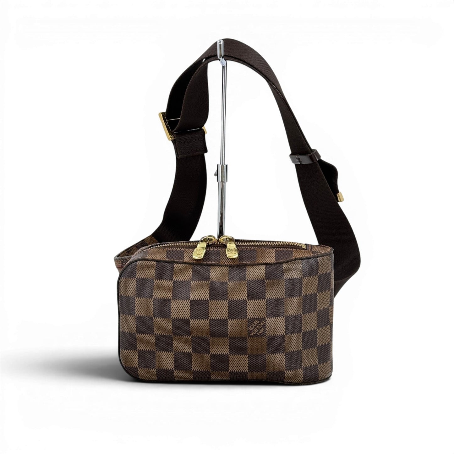 LOUIS VUITTON ダミエ・エベヌ ジェロニモス N51994 ショルダーバッグ