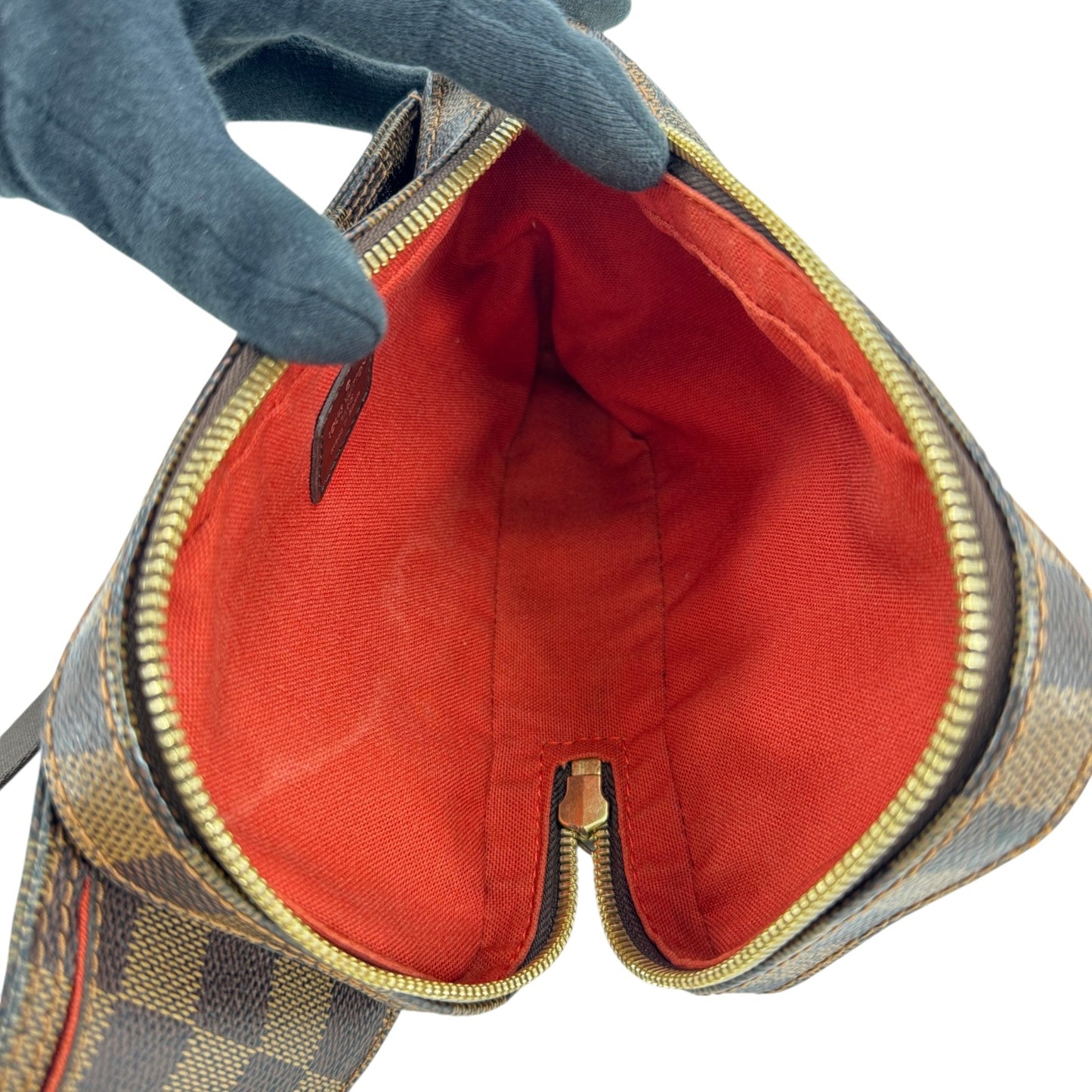 LOUIS VUITTON ダミエ・エベヌ ジェロニモス N51994 ショルダーバッグ