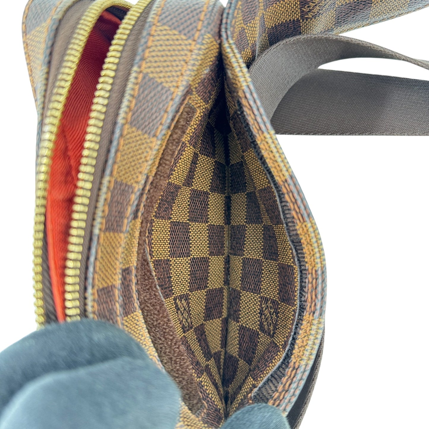 LOUIS VUITTON ダミエ・エベヌ ジェロニモス N51994 ショルダーバッグ