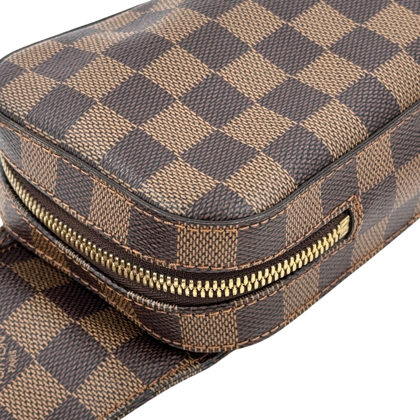 LOUIS VUITTON ダミエ・エベヌ ジェロニモス N51994 ショルダーバッグ