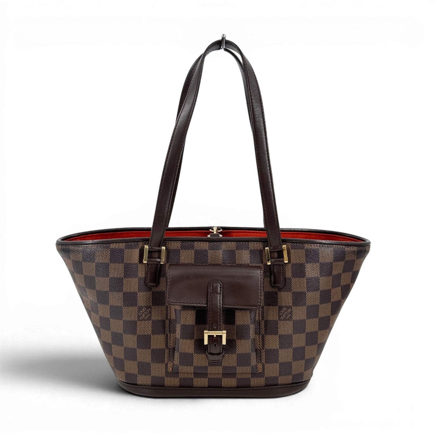 LOUIS VUITTON ダミエ・エベヌ マノスクPM N51121 ショルダーバッグ