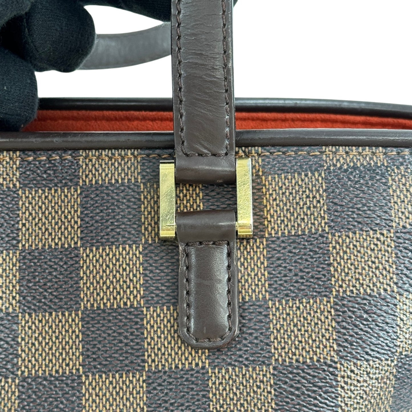 LOUIS VUITTON ダミエ・エベヌ マノスクPM N51121 ショルダーバッグ