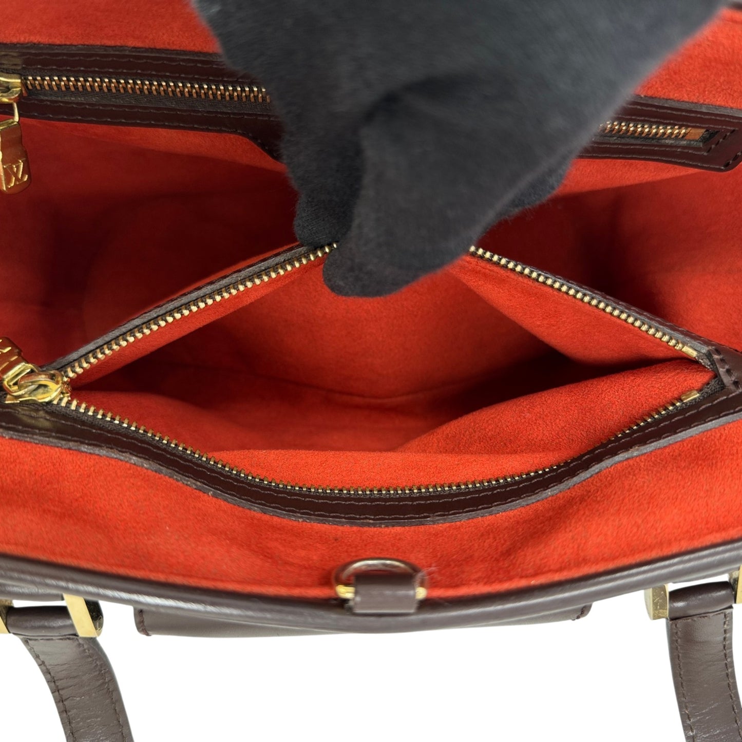 LOUIS VUITTON ダミエ・エベヌ マノスクPM N51121 ショルダーバッグ