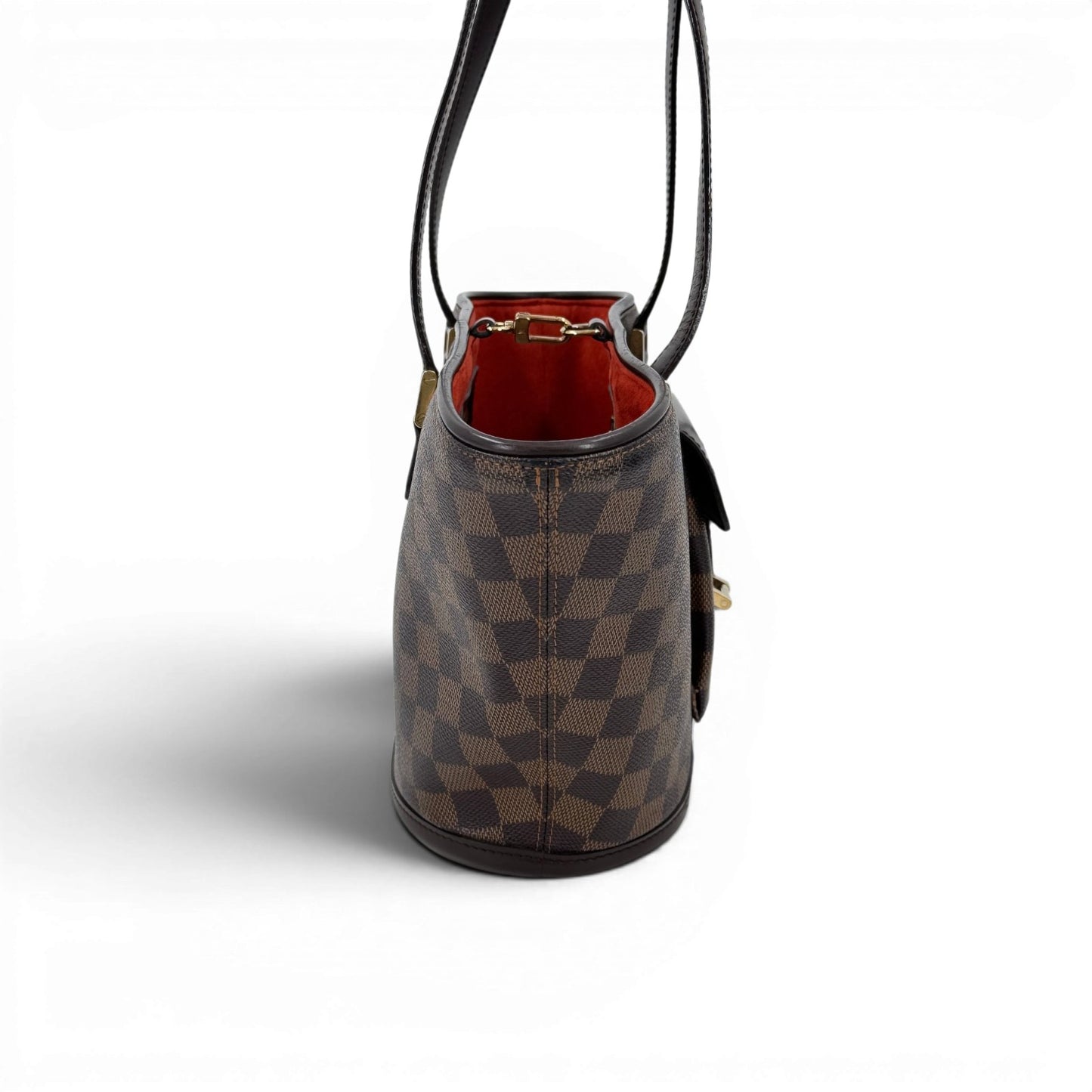 LOUIS VUITTON ダミエ・エベヌ マノスクPM N51121 ショルダーバッグ
