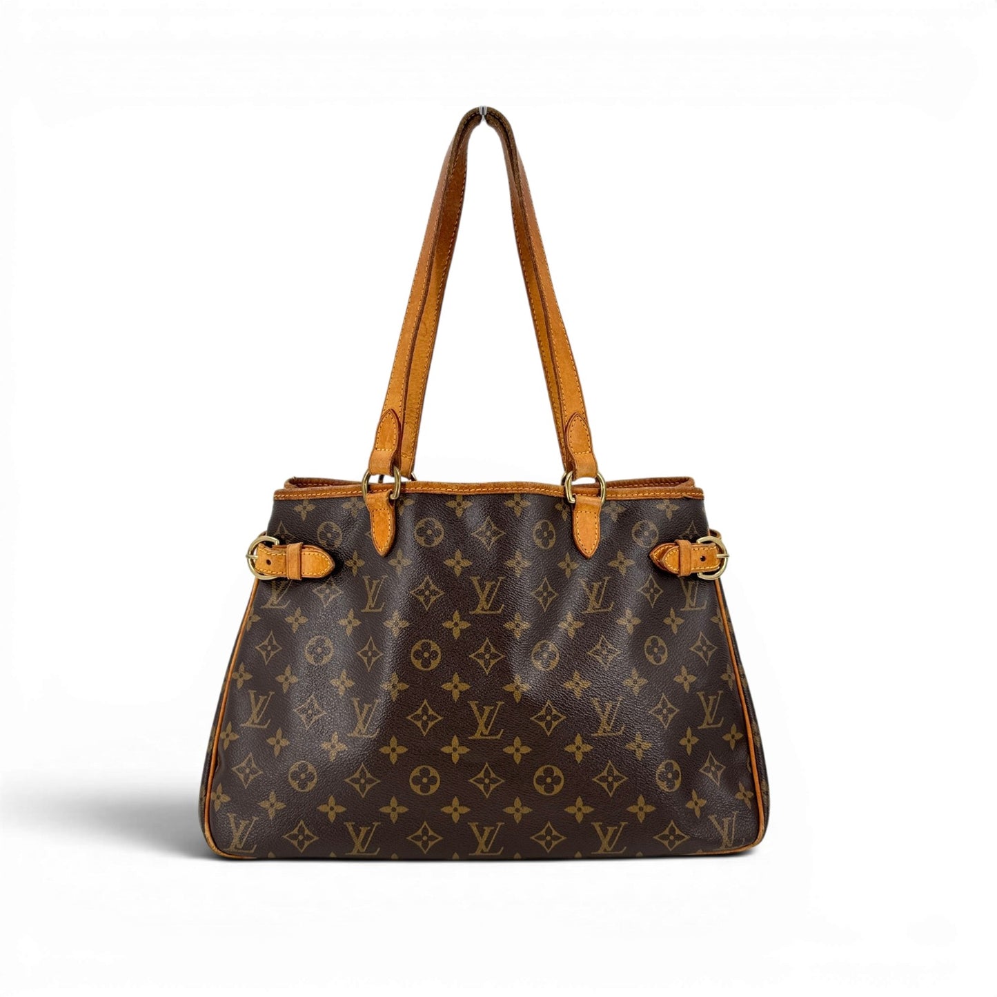 LOUIS VUITTON バティニョール オリゾンタル モノグラム キャンバス ブラウン トート M51154