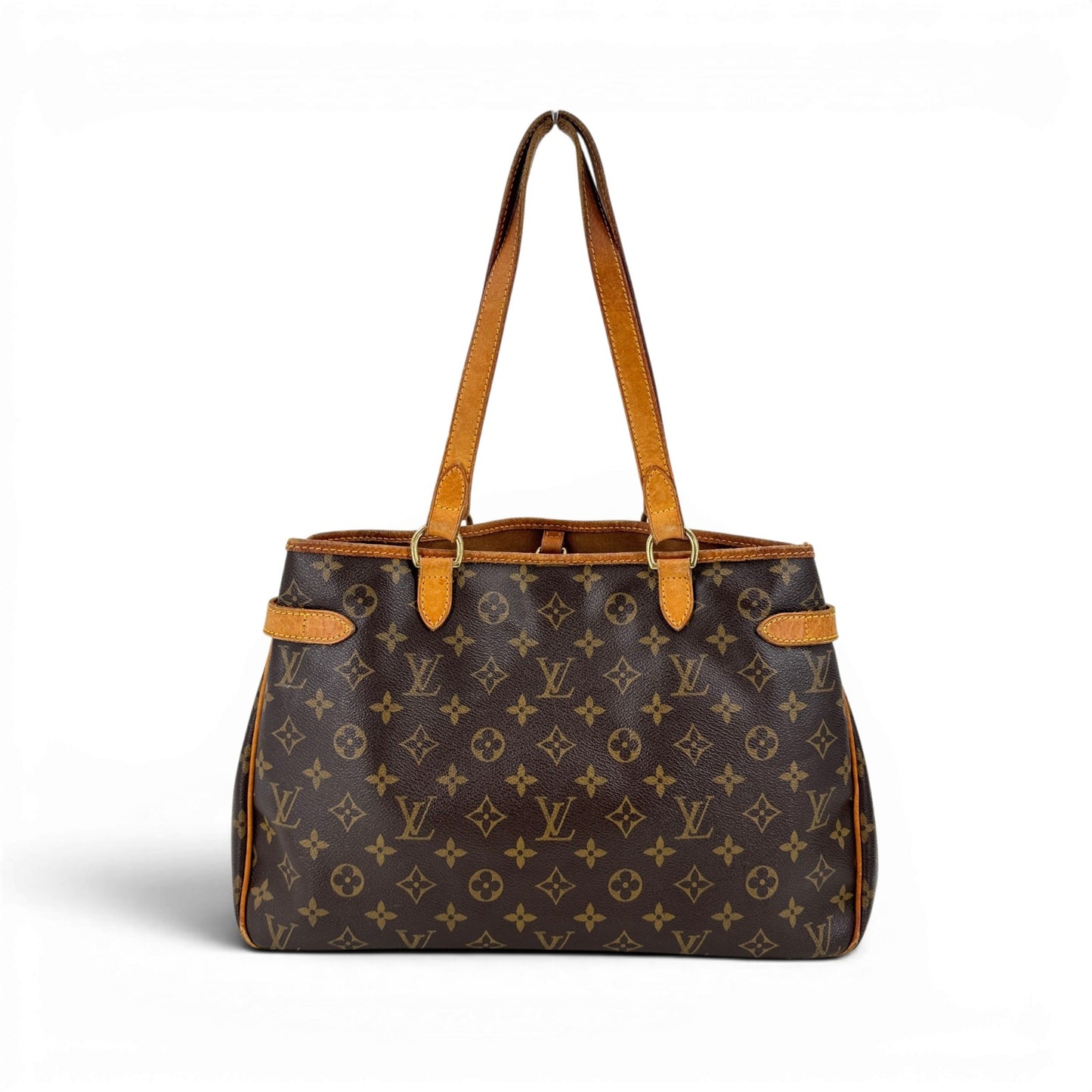 LOUIS VUITTON バティニョール オリゾンタル モノグラム キャンバス ブラウン トート M51154