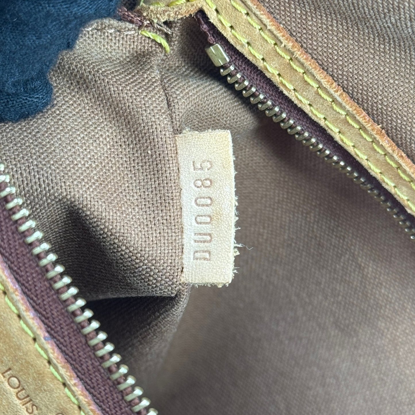 LOUIS VUITTON バティニョール オリゾンタル モノグラム キャンバス ブラウン トート M51154