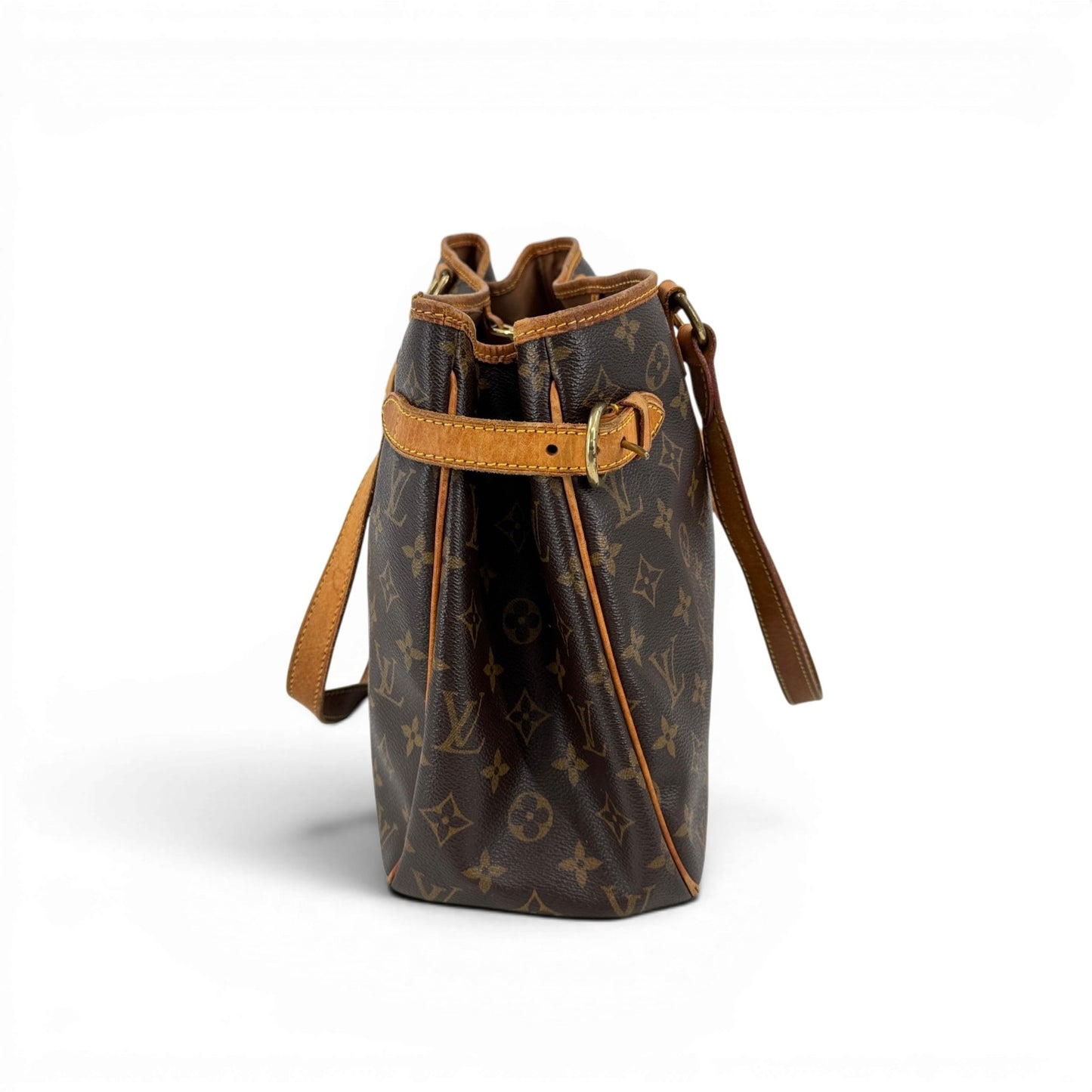LOUIS VUITTON バティニョール オリゾンタル モノグラム キャンバス ブラウン トート M51154