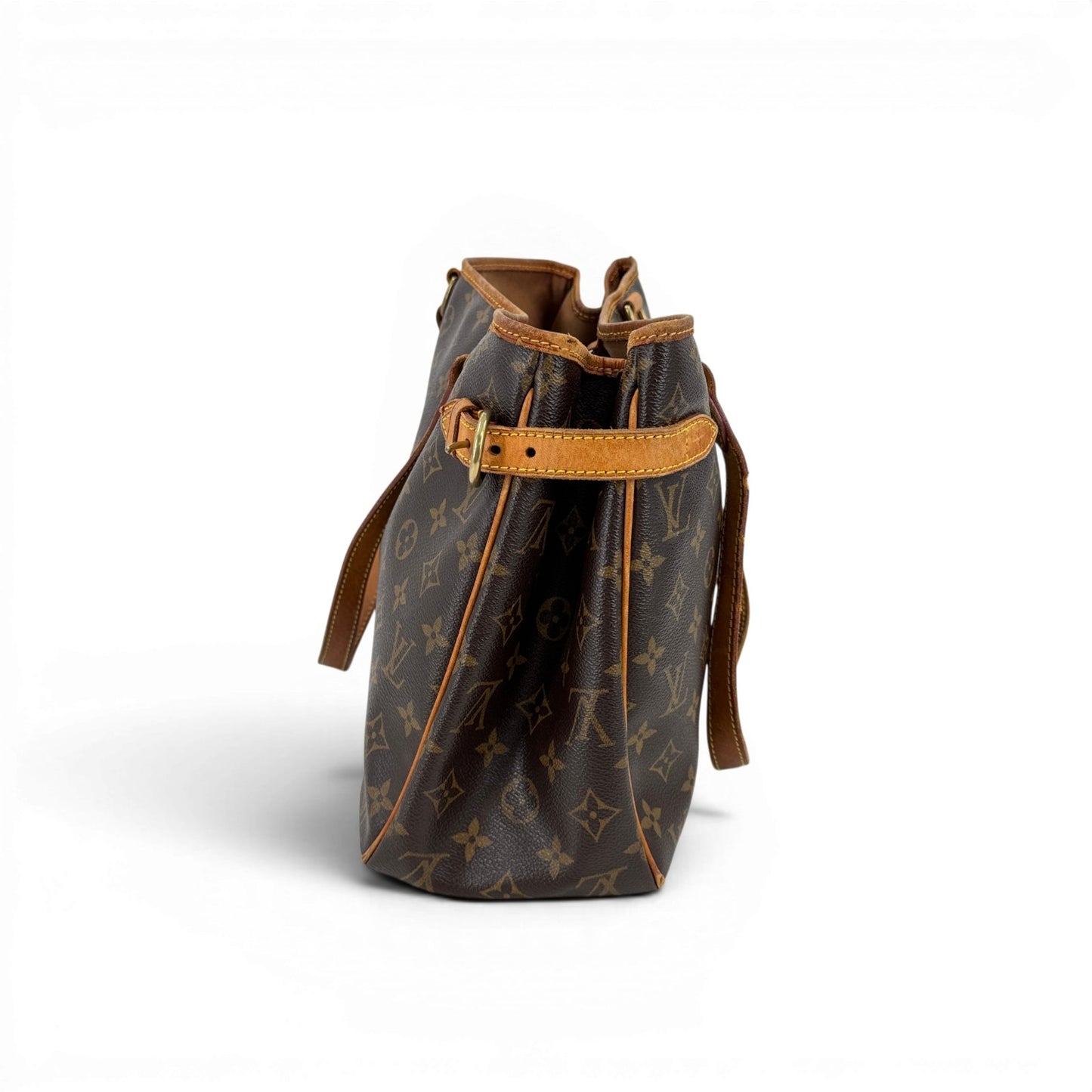 LOUIS VUITTON バティニョール オリゾンタル モノグラム キャンバス ブラウン トート M51154