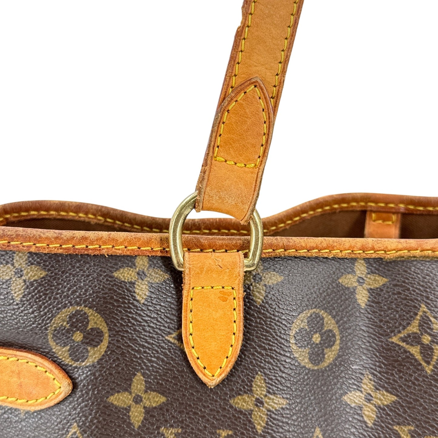 LOUIS VUITTON バティニョール オリゾンタル モノグラム キャンバス ブラウン トート M51154