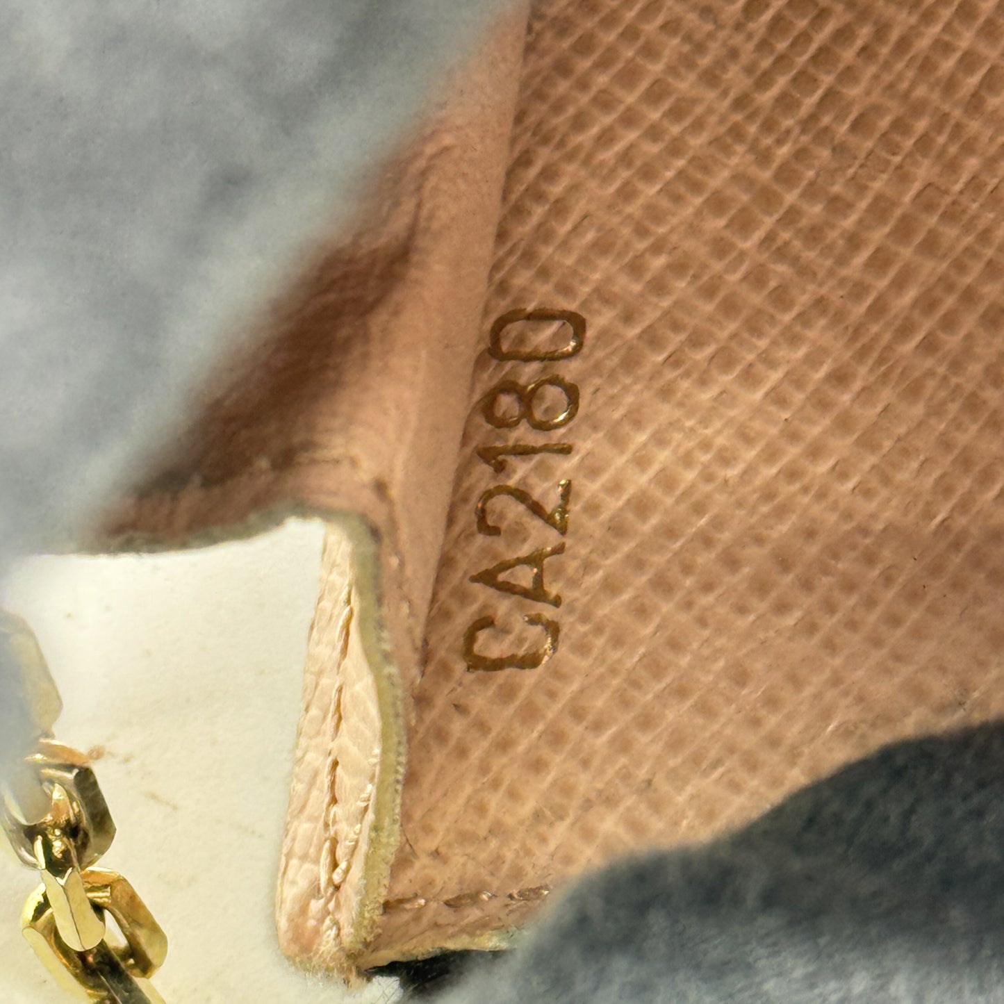 LOUIS VUITTON モノグラム ポシェット・クレ トランクプリント M60246 コインケース