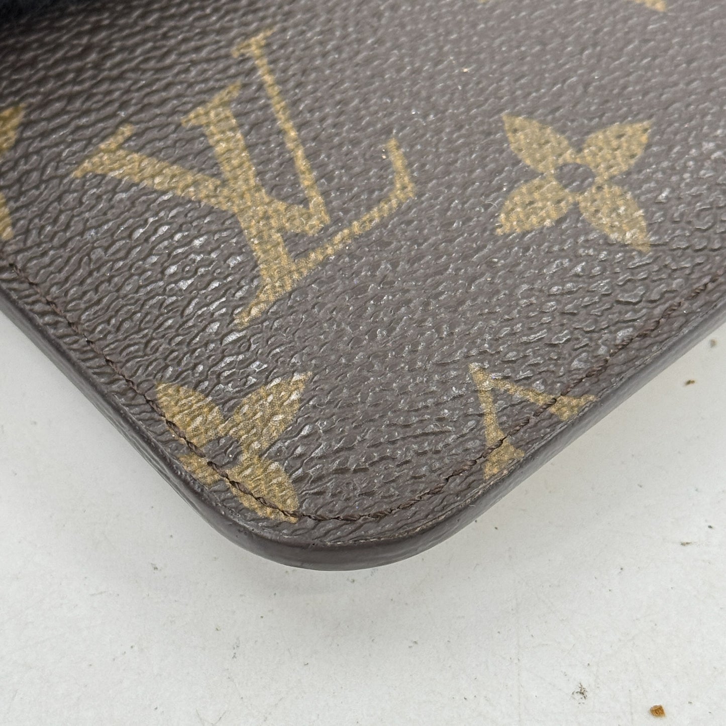 LOUIS VUITTON モノグラム ポシェット・クレ トランクプリント M60246 コインケース