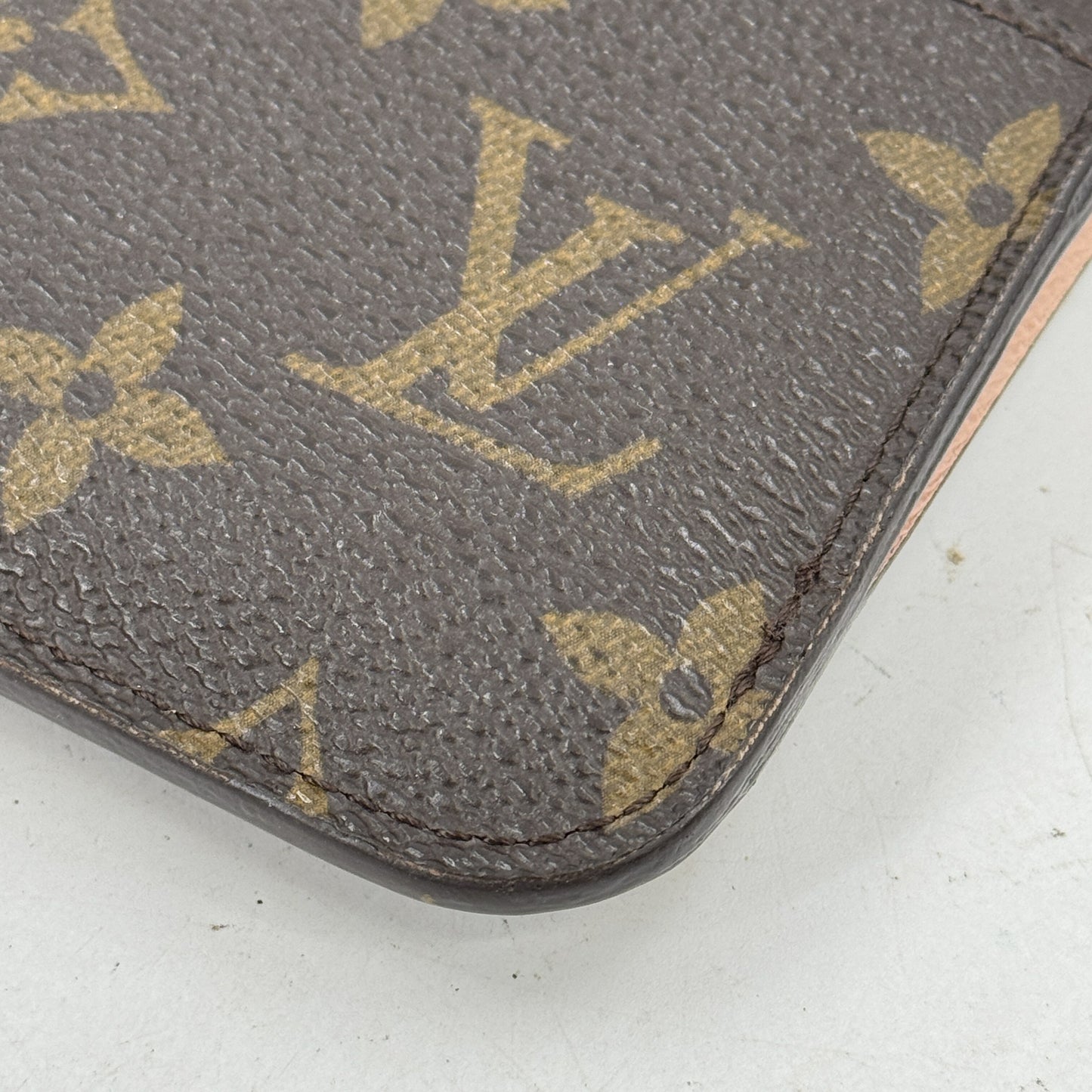 LOUIS VUITTON モノグラム ポシェット・クレ トランクプリント M60246 コインケース