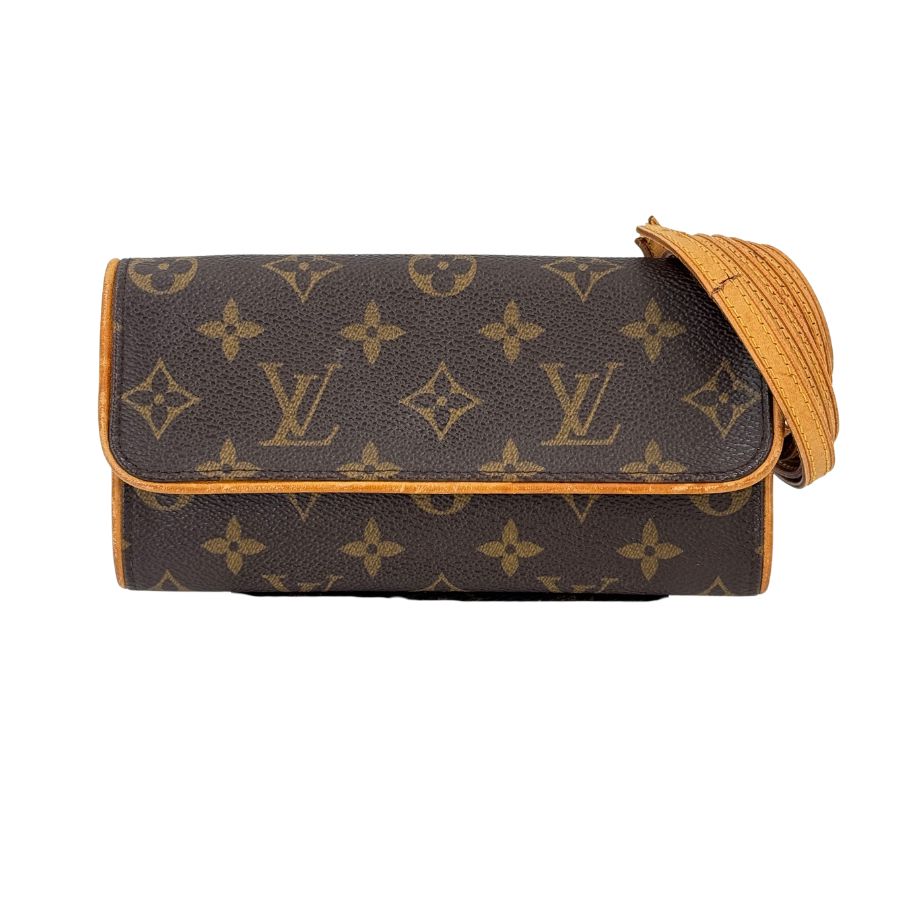 LOUIS VUITTON モノグラム ポシェット ツインPM M51854 ショルダーバッグ