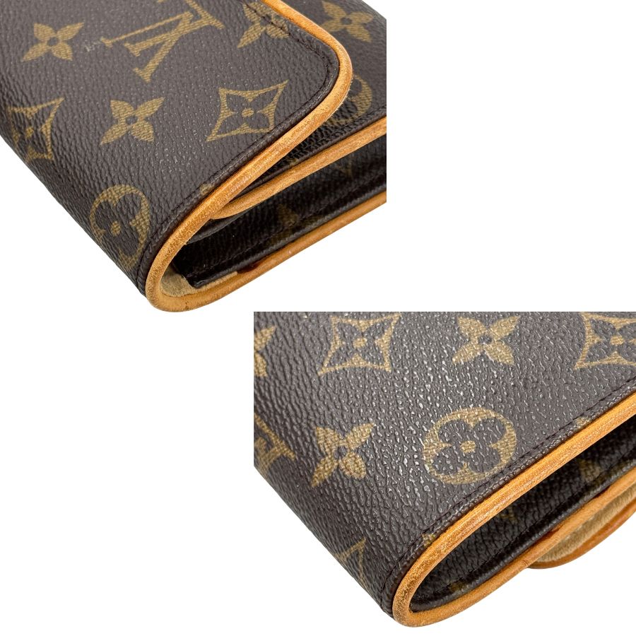 LOUIS VUITTON モノグラム ポシェット ツインPM M51854 ショルダーバッグ